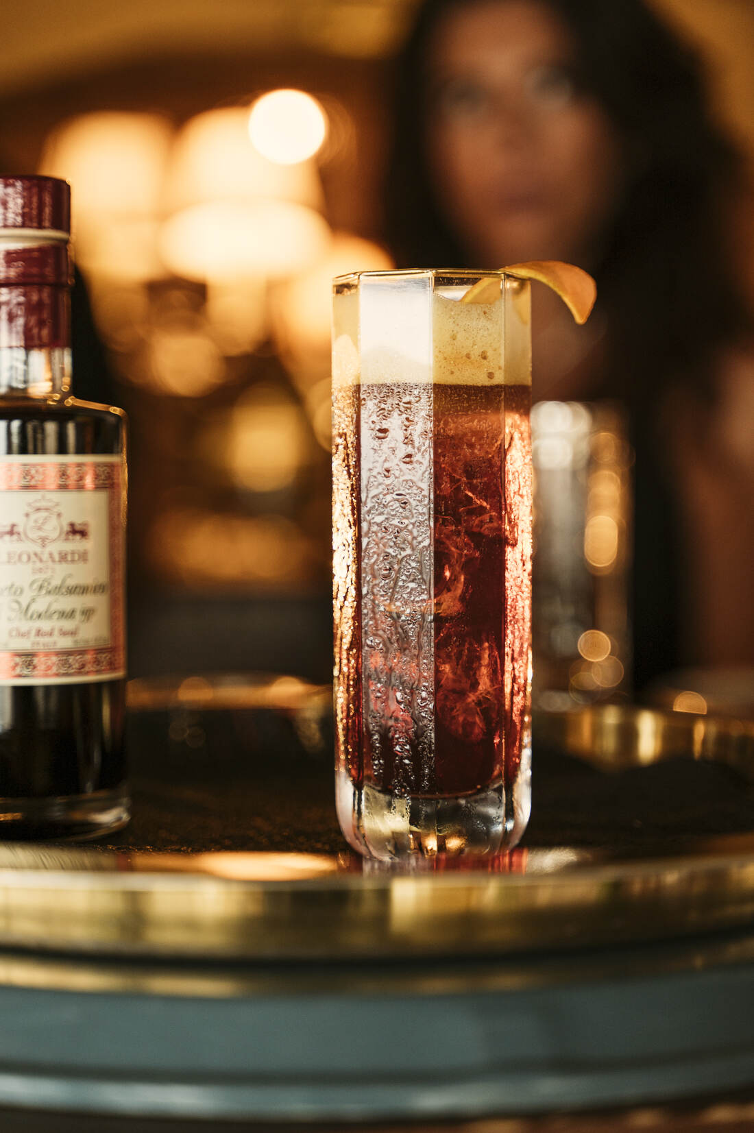 Highball con aceto balsamico Leonardi